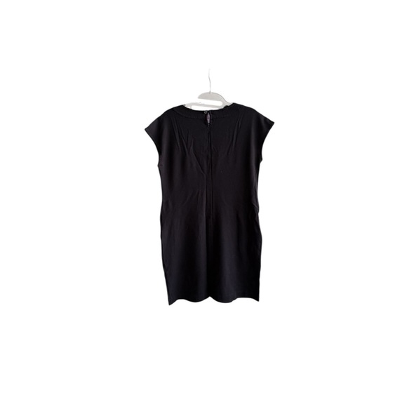 Marimekko Black Sheath Mini Dress Crew Neck - Picture 7 of 10